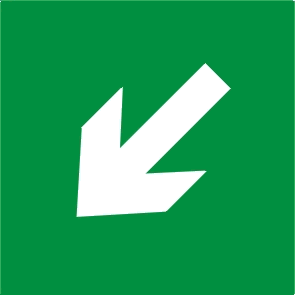 疏散通道方向2
