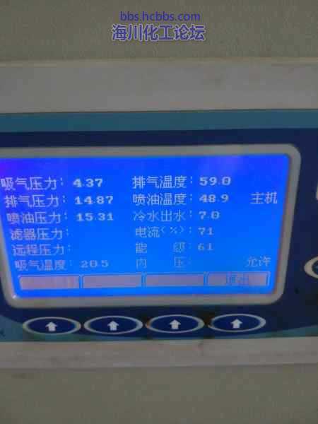 运行面板