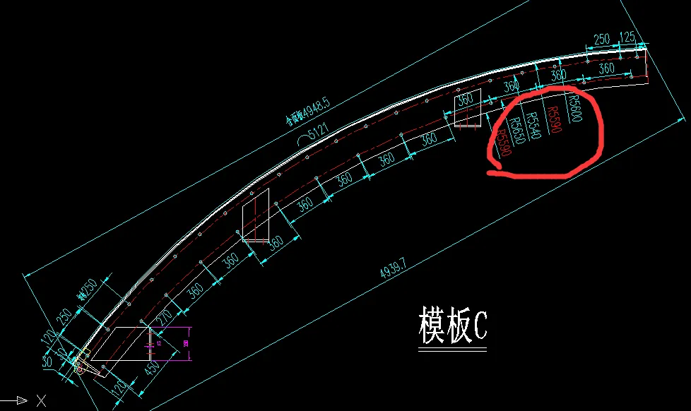 弧形板法兰