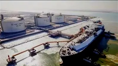 天津LNG接受站LNG船装卸1.webp