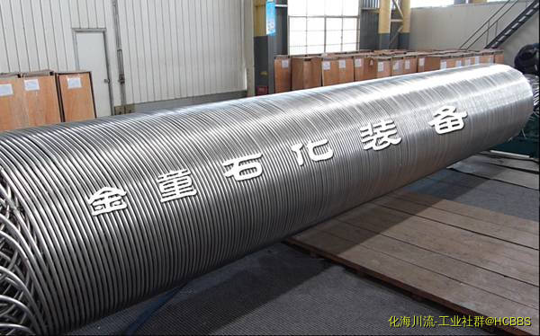 绕管换热器管束