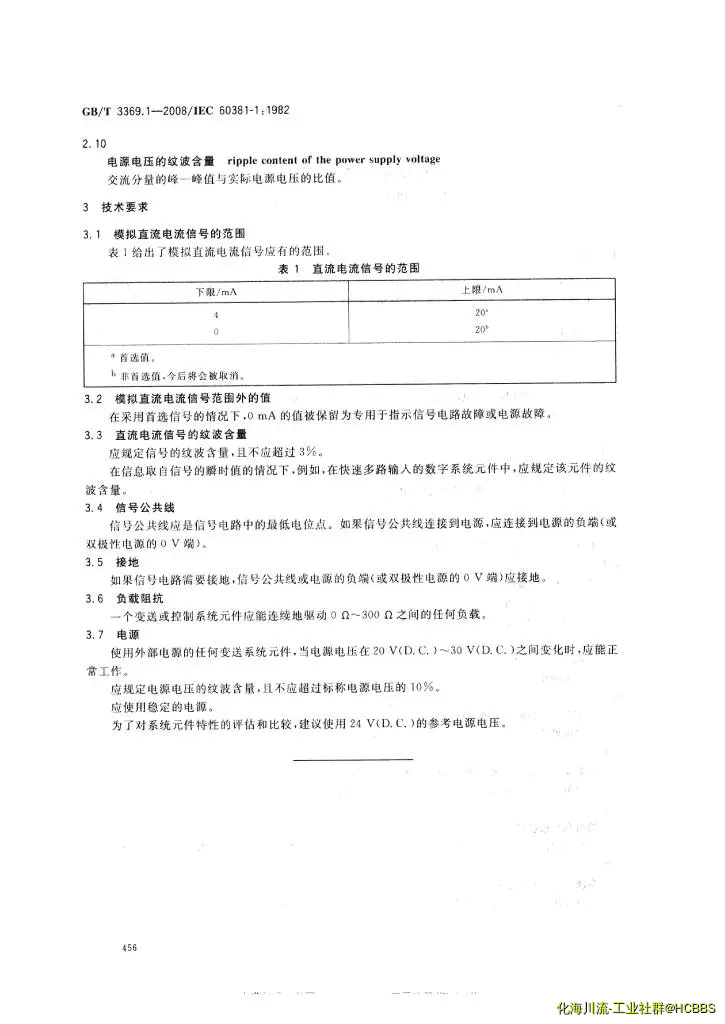 GBT 3369.1-2008 过程控制系统用模拟信号 第1部分：直流电流信号.webp