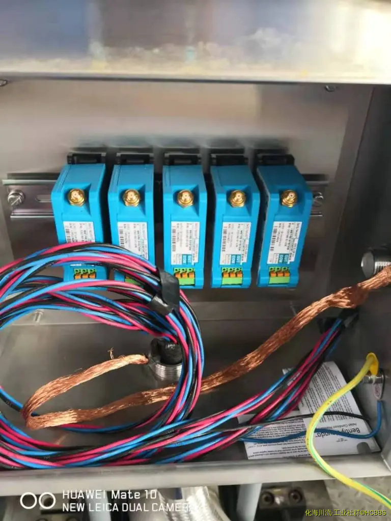 本特利前置放大器接线箱进线电缆和探头电缆接线前