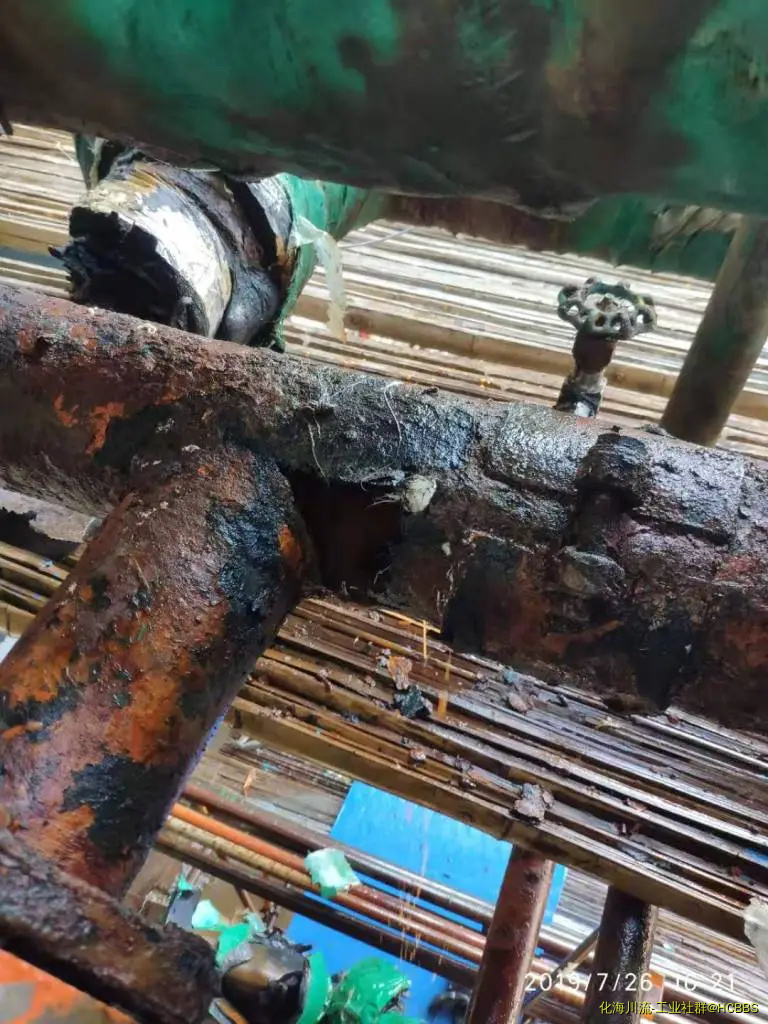 盐水管道腐蚀