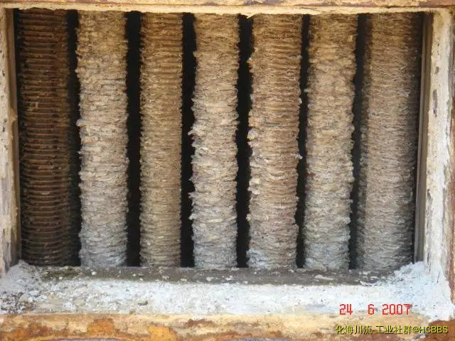 热管表面腐蚀与结垢