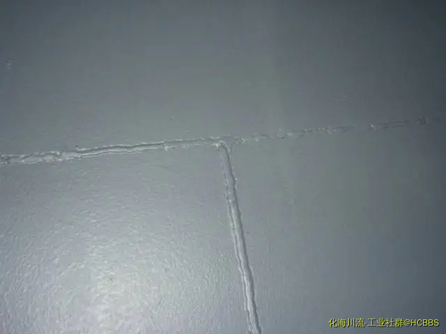 涂装完的金属表面涂层