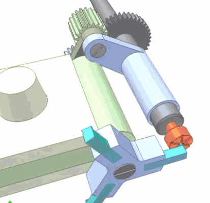 车床上制作面槽1.gif