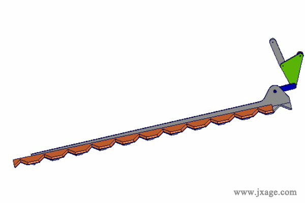 割草机刀片驱动机构.gif