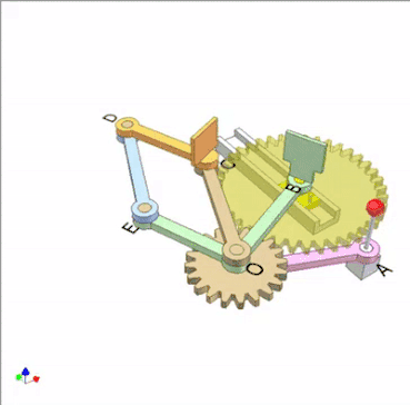 光谱仪传动机构.gif