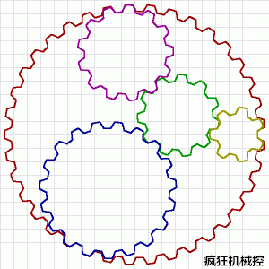 圆锥齿轮传动.gif