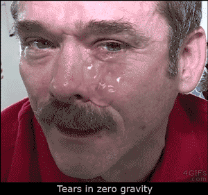 零重力下的眼泪.gif
