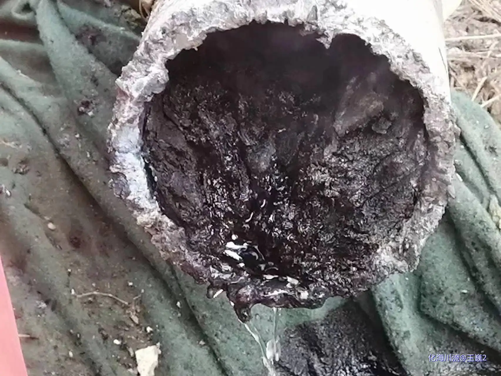 埋地原油线