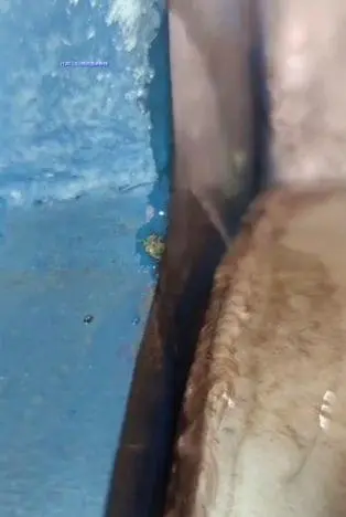 焊缝裂开漏水