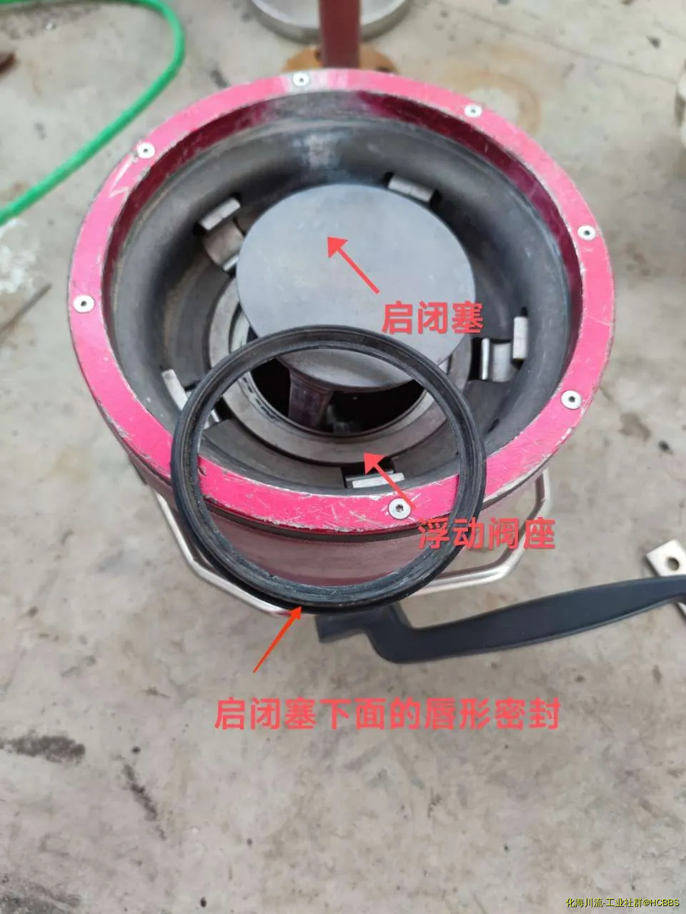 这个是因波簧故障整体更换